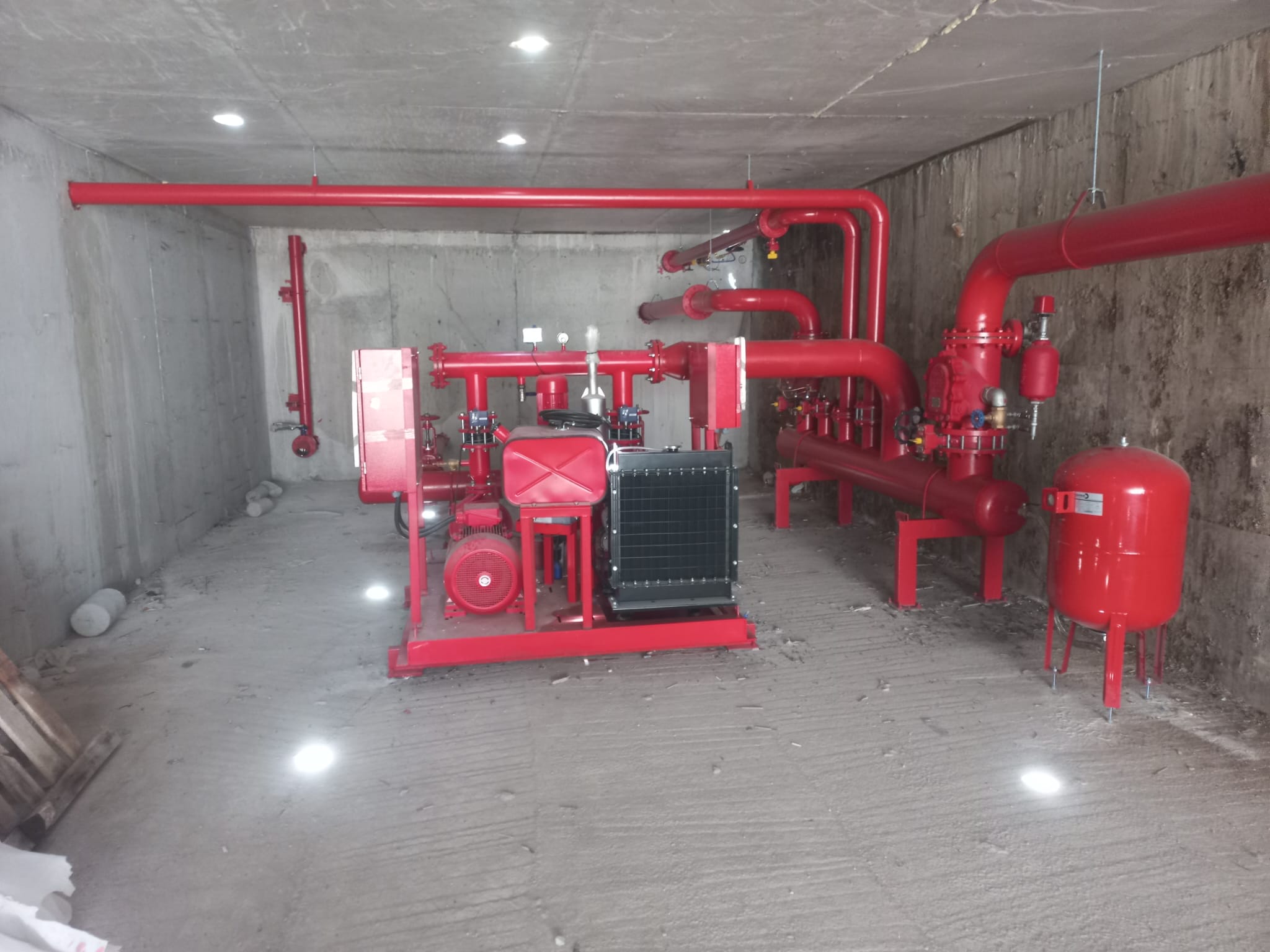 Yangın Tesisat İşleri -TOLAN YAPI DİDİM AVM